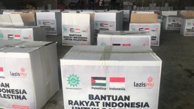Bantuan Rakyat Indonesia Melalui Lazismu Telah Sampai di Gaza