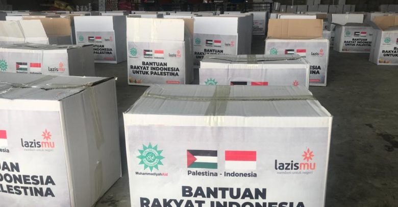 Bantuan Rakyat Indonesia Melalui Lazismu Telah Sampai di Gaza Bantuan Rakyat Indonesia Melalui Lazismu Telah Sampai di Gaza