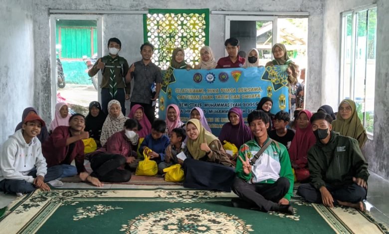 Menjelang Lebaran, BEM Bersama Hizbul Wathan STKIP Muhammadiyah Bogor Melakukan Santunan Pada Anak Yatim dan Kaum Dhuafa Menjelang Lebaran, BEM Bersama Hizbul Wathan STKIP Muhammadiyah Bogor Melakukan Santunan Pada Anak Yatim dan Kaum Dhuafa