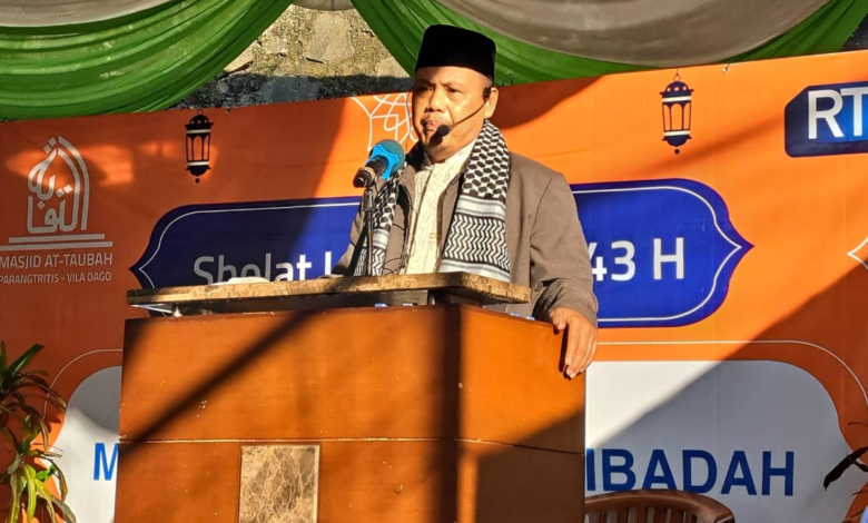 Jadi Khotib Salat Idul Adha PCM Bojongsari, Dr. Jaja Nurjanah Ingatkan Kembali Hakikat Ibadah Qurban Jadi Khotib Salat Idul Adha PCM Bojongsari, Dr. Jaja Nurjanah Ingatkan Kembali Hakikat Ibadah Qurban