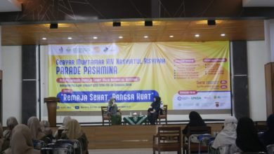 Peduli Kesehatan Remaja Putri, PWNA Jabar Mengadakan Parade Pashmina