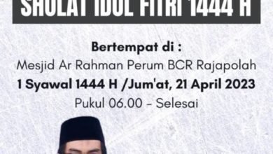 Tanggapan Elegan Muhammadiyah Rajapolah Setelah Tidak Diizinkan Melaksanakan Shalat Ied di Masjid Kecamatan Tanggapan Elegan Muhammadiyah Rajapolah Setelah Tidak Diizinkan Melaksanakan Shalat Ied di Masjid Kecamatan