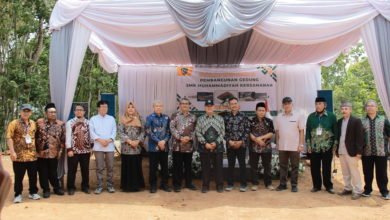 Peletakan Batu Pertama Pembangunan Gedung SMK Muhammadiyah Kersamanah Menandai Era Baru Pendidikan Unggul
