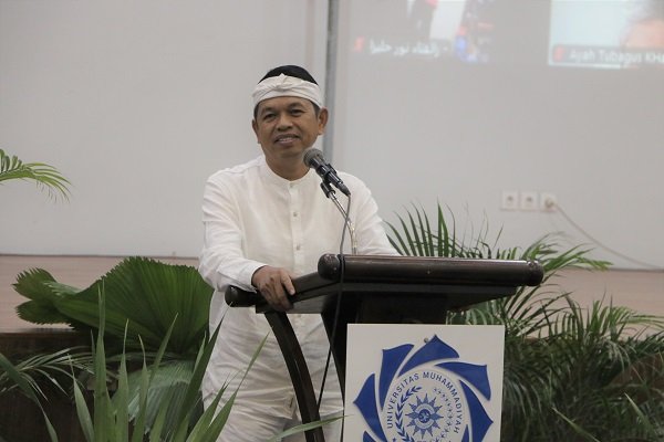 Hadir di UM Bandung, Ini Persamaan Muhammadiyah dan Masyarakat Sunda Kata Dedi Mulyadi Hadir di UM Bandung, Ini Persamaan Muhammadiyah dan Masyarakat Sunda Kata Dedi Mulyadi
