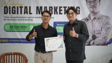Digital Creator Rizky Julians Bagikan Pengalaman di Workshop Hima KPI UM Bandung
