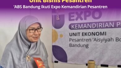 Pamerkan Produk Unit Bisnis Pesantren, ‘ABS Bandung Ikuti Expo Kemandirian Pesantren