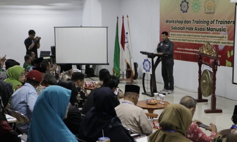 Workshop dan Training of Trainers Sekolah Hak Asasi Manusia Muhammadiyah Jawa Barat Workshop dan Training of Trainers Sekolah Hak Asasi Manusia Muhammadiyah Jawa Barat