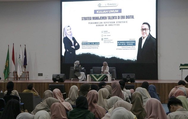 Kuliah Umum Psikologi UM Bandung Angkat Strategi Manajemen Talenta di Era Digital Kuliah Umum Psikologi UM Bandung Angkat Strategi Manajemen Talenta di Era Digital