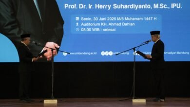 Herry Suhardiyanto Kembali Dilantik Menjadi Rektor UM Bandung Herry Suhardiyanto Kembali Dilantik Menjadi Rektor UM Bandung