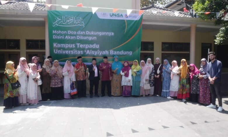 Mantan Ketua Umum PP Muhammadiyah, Prof Din Syamsudin Resmikan Gedung Baru UNISA Bandung Mantan Ketua Umum PP Muhammadiyah, Prof Din Syamsudin Resmikan Gedung Baru UNISA Bandung