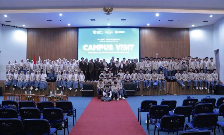Belajar Pilih Kampus Sejak Dini, Ratusan Siswa SMK Al-Hasra Sambangi UM Bandung Belajar Pilih Kampus Sejak Dini, Ratusan Siswa SMK Al-Hasra Sambangi UM Bandung