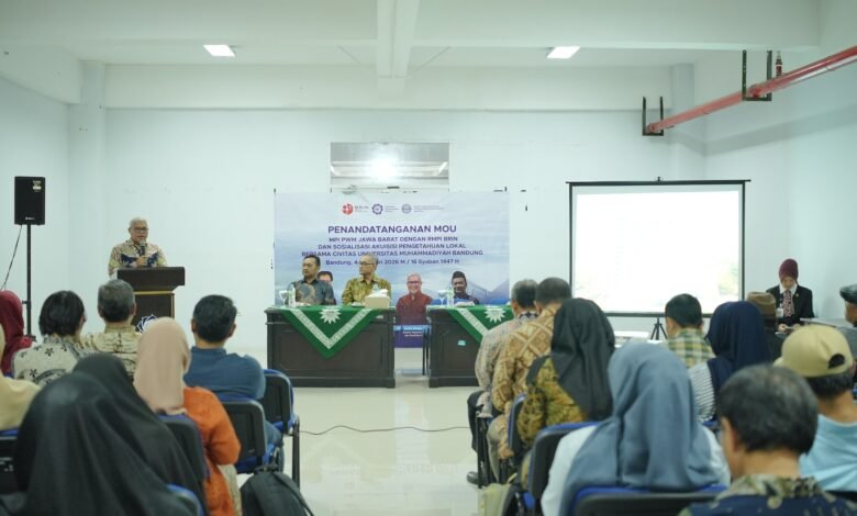 Perkuat Literasi dan Riset, MPI PWM Jabar Jalin Kerja Sama dengan BRIN Perkuat Literasi dan Riset, MPI PWM Jabar Jalin Kerja Sama dengan BRIN