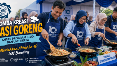 Prodi dan Unit Kerja UM Bandung Siap Berlaga di Lomba Nasi Goreng
