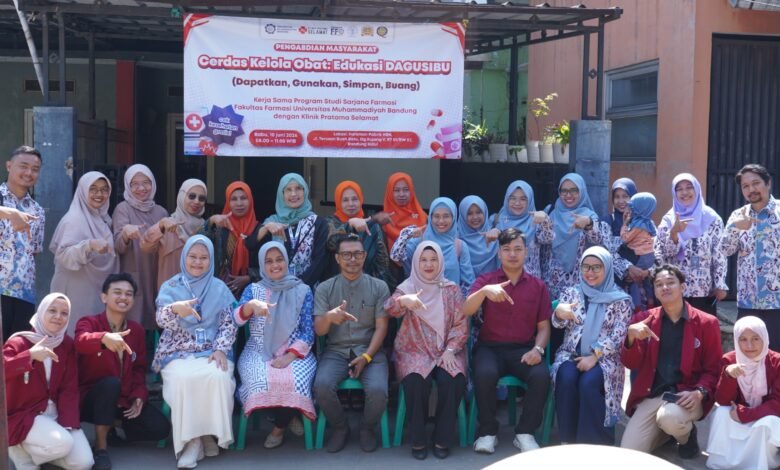 Farmasi UM Bandung Tingkatkan Literasi Obat Masyarakat Farmasi UM Bandung Tingkatkan Literasi Obat Masyarakat